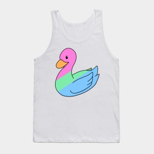 Pastel Polysexual Duck Tank Top